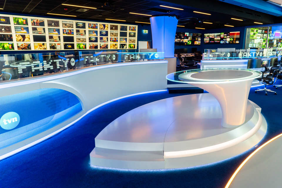 TV STUDIO TVN24/FAKTY - Warsaw / Poland 2025 (18)